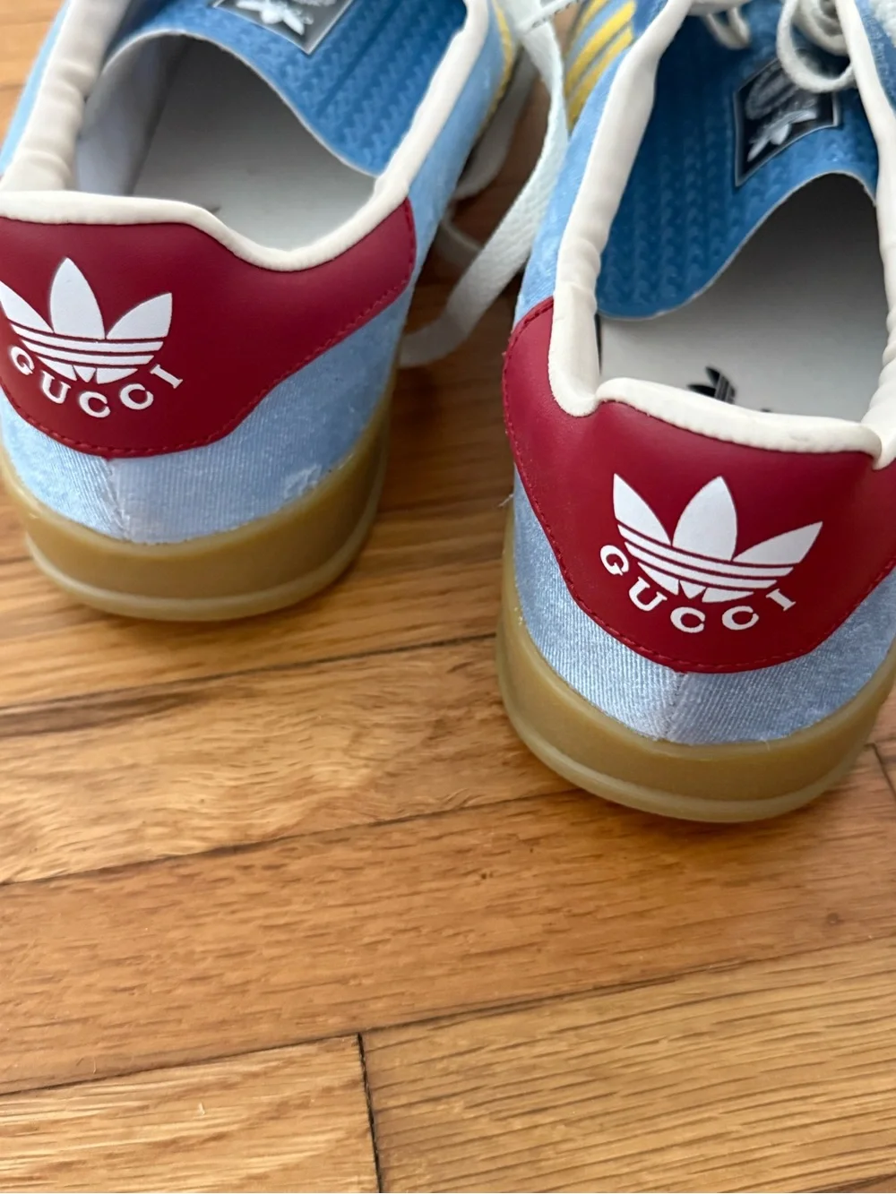 Men’s Gucci x Addidas Gazelle Sneakers